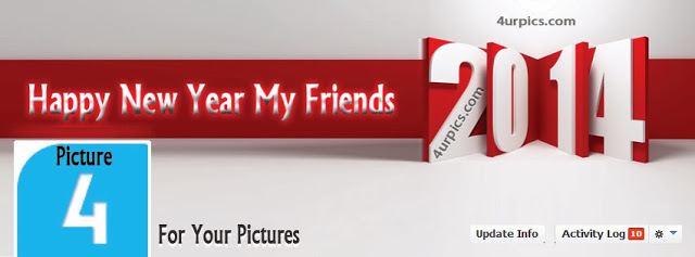 Happy New Year My Friends Facebook Cover