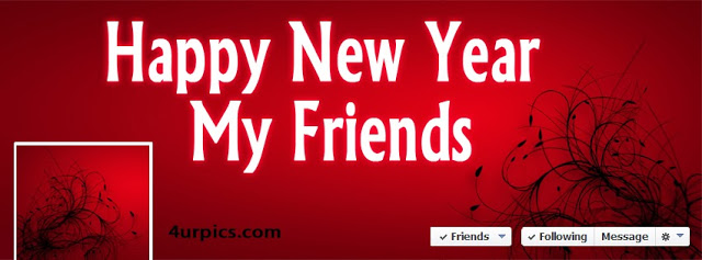 Happy New Year My Friends 2014 Facebook Cover