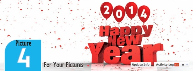 Happy New Year 2014 Facebook Covers